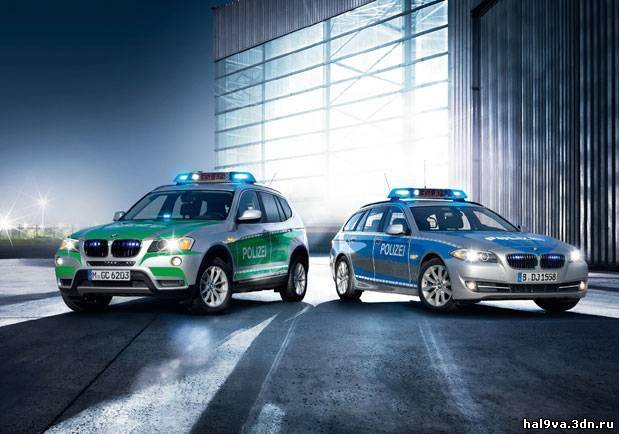 BMW представит в Европе новые полицейские автомобили